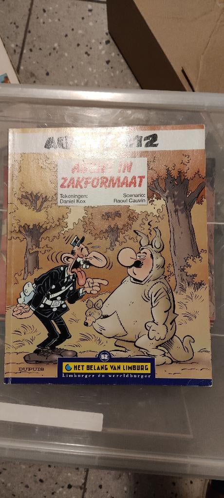 Agent 212 - agent in zakformaat, Eén stripboek, Ophalen, Gelezen, Raoul Cauvin