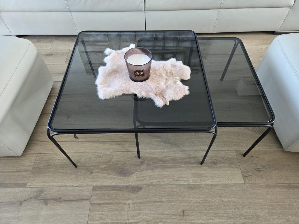 RIVERDALE Salontafel, Huis en Inrichting, Ophalen, 50 tot 100 cm, Vierkant, 50 tot 100 cm