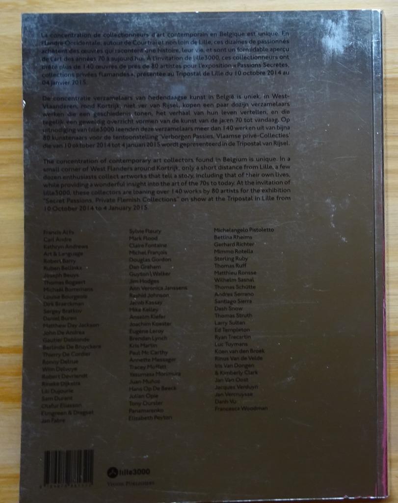 Passions secrètes, collections privées flamandes, Lille3000, Ophalen of Verzenden, Zo goed als nieuw, Schilder- en Tekenkunst