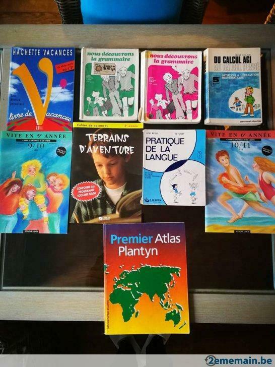 Livres de 1ère à 6ème primaire, Enlèvement ou Envoi, Utilisé