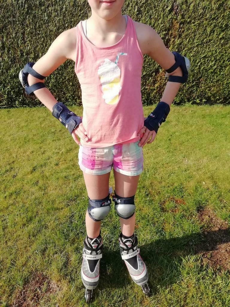 Knie-, elleboog- en polsbeschermers voor kind tot 25 kg., Enlèvement, Utilisé