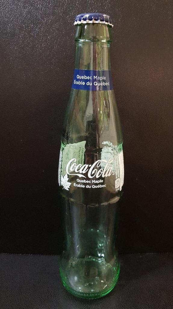 4 Bouteilles COCA COLA "1 Quebec Maple + 3 Signatures", Enlèvement ou Envoi, Utilisé, Autres types