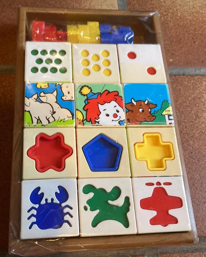 Tomy,box of blokx 1990, Enlèvement ou Envoi, Comme neuf