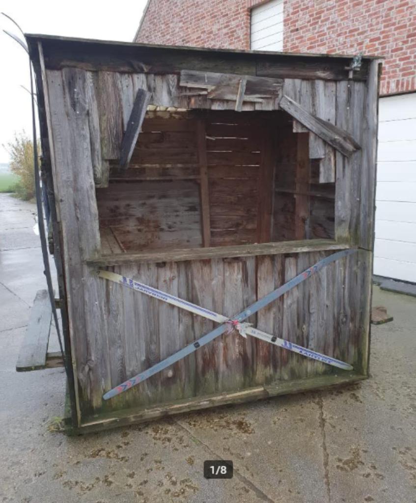 apreski hutje, houten hutje, Ophalen, Gebruikt, Overige typen