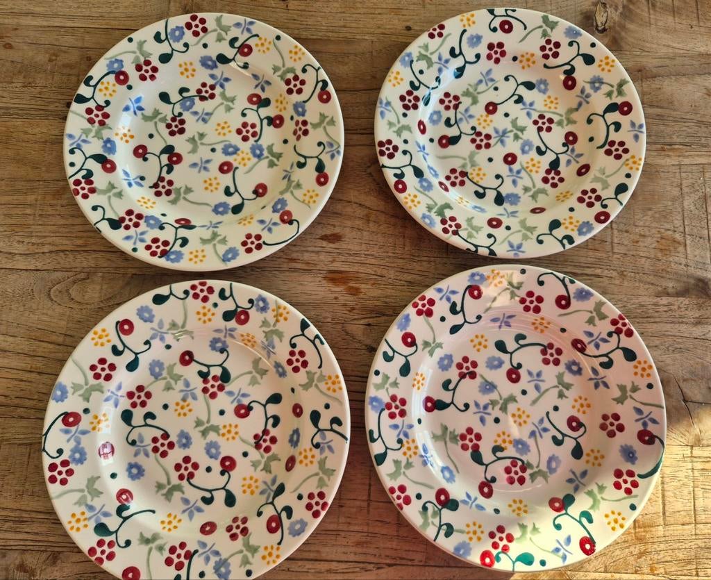 4 borden Emma Bridgewater, Ophalen, Zo goed als nieuw, Bord(en)