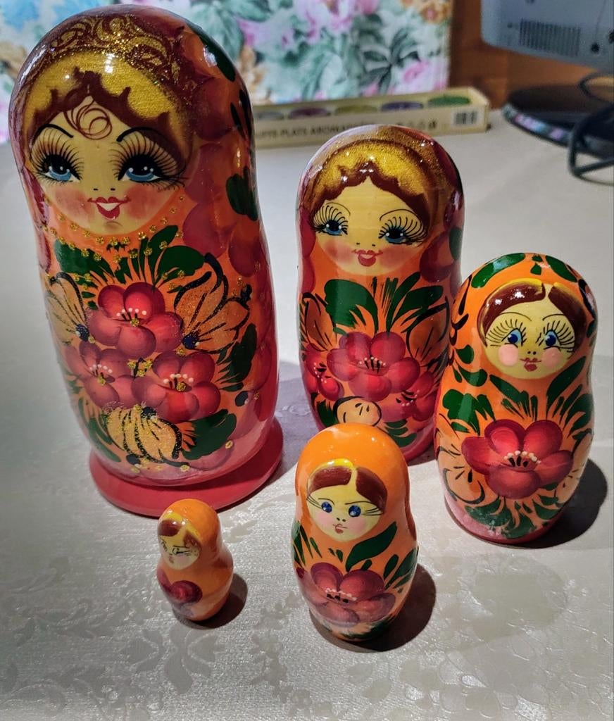 Traditionele Russische Matroesjka-poppen, Enlèvement, Neuf, Poupée