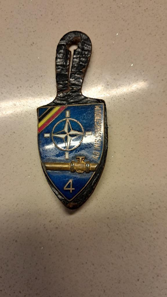 BELGIQUE - ABL - BRELOQUES (2), Collections, Objets militaires | Général, Enlèvement ou Envoi, Armée de terre, Emblème ou Badge