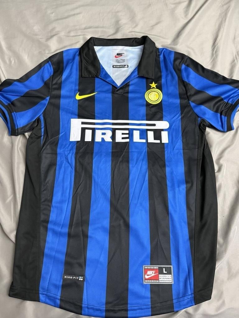 Inter Milan Roberto Baggio Voetbalshirt Origineel 1998, Ophalen of Verzenden, Zo goed als nieuw