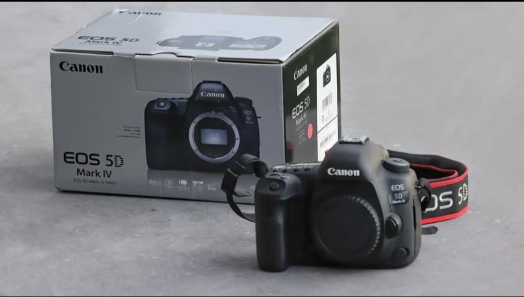 Canon camera 5D mark 4, TV, Hi-fi & Vidéo, Enlèvement ou Envoi, Utilisé, Reflex miroir, Canon
