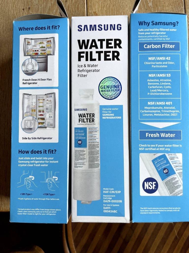 Filtre à eau pour réfrigérateur Samsung, Enlèvement ou Envoi, Neuf