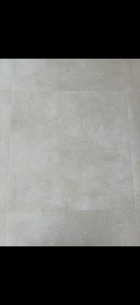 5 keramische tegels, 120x120cm, beige, Bricolage & Construction, Dalles & Carrelages, Neuf, Enlèvement