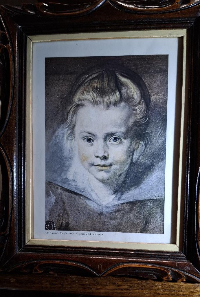 Portret van Clara Serena Rubens dochter van PP Rubens, Antiek en Kunst, Ophalen