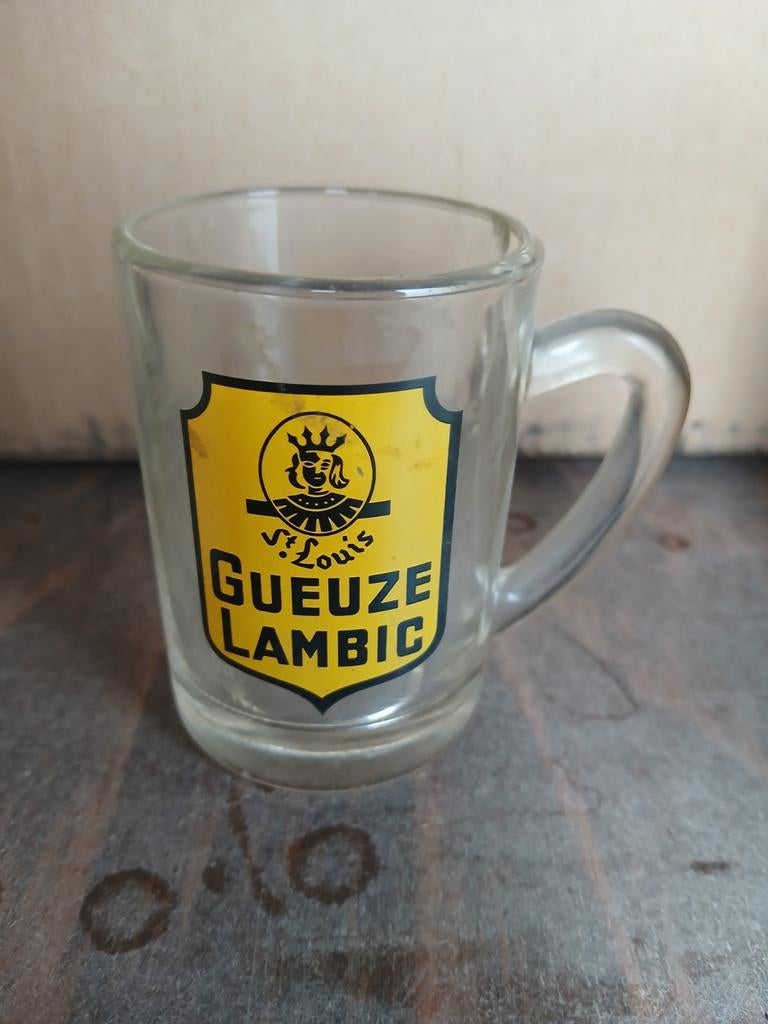 Verre à gueuze Lambic Saint-Louis, Enlèvement ou Envoi, Comme neuf, Verre à bière
