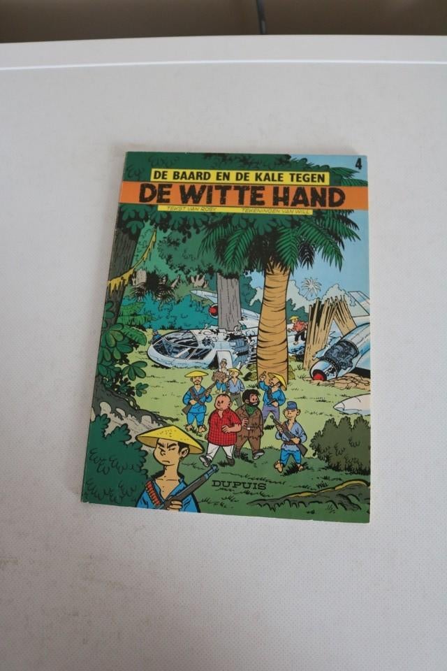 De Baard en Kale tegen de witte hand - herdruk 1979, Boeken, Eén stripboek, Ophalen of Verzenden, Zo goed als nieuw