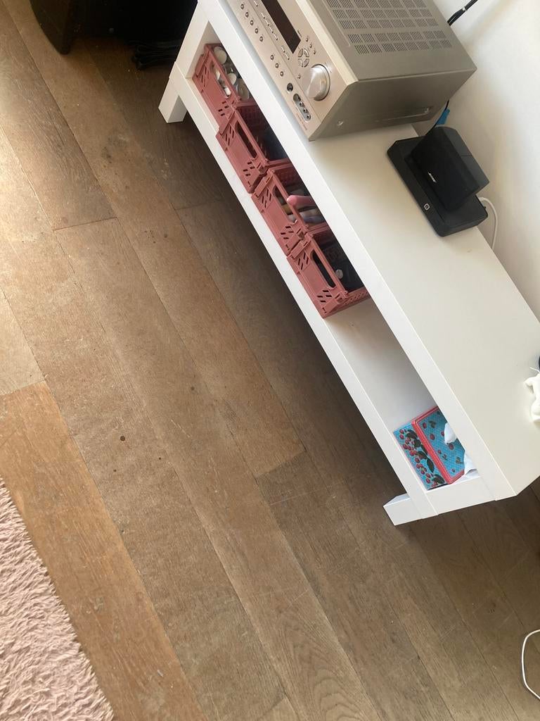 Tv meubel wit IKEA, Huis en Inrichting, Kasten |Televisiemeubels, Ophalen, Gebruikt