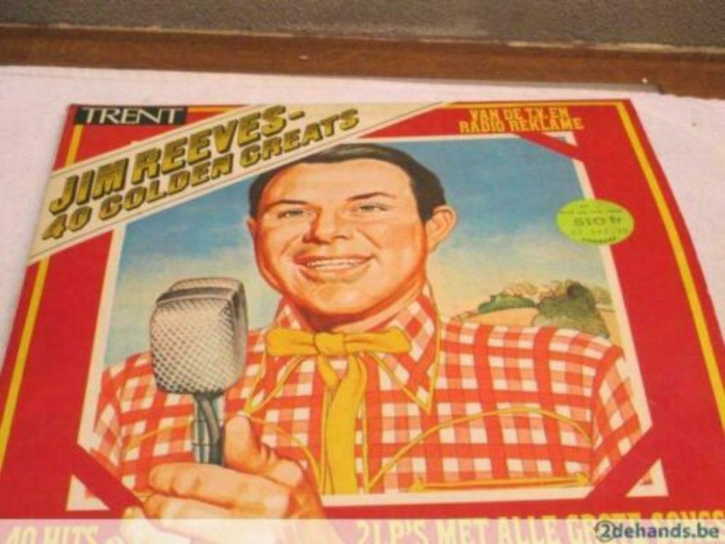 dubbele lp Jim Reeves, Ophalen of Verzenden, Overige formaten