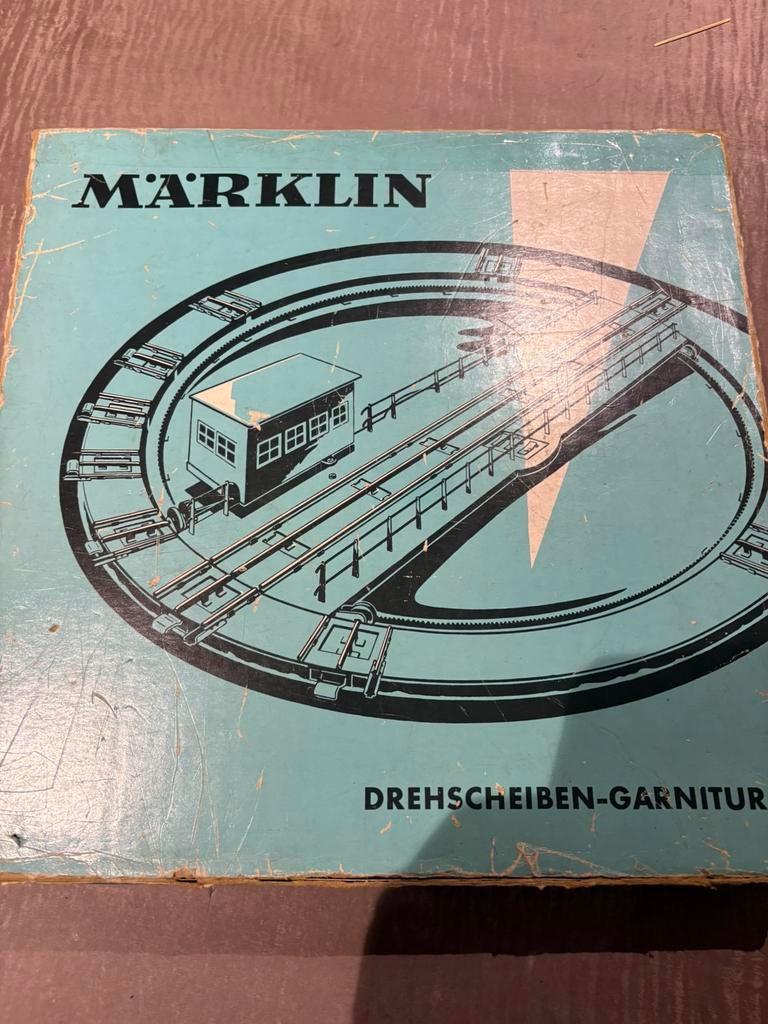 Marklin draaischijf 7186, Hobby en Vrije tijd, Gebruikt, Overige typen, Ophalen of Verzenden, Analoog