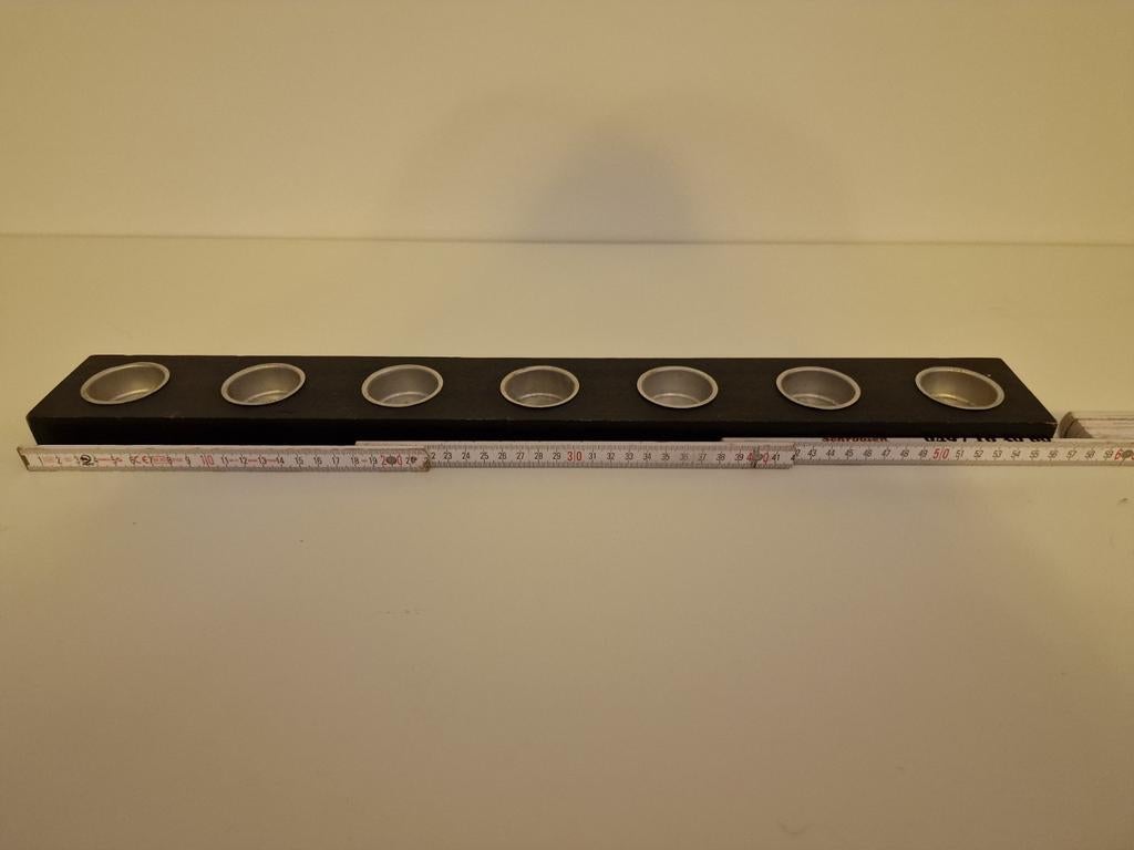 Theelicht houder ikea zwart, Ophalen, Zo goed als nieuw, Zwart