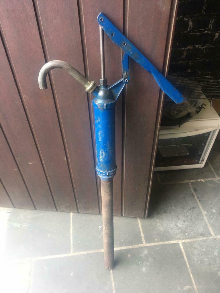 pomp huille, Enlèvement, Utilisé