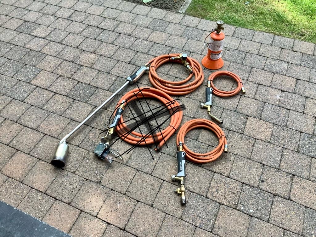 Gasbranders sievert, Doe-het-zelf en Bouw, Ophalen, Zo goed als nieuw