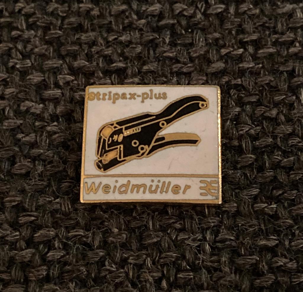 PIN - WEIDMÜLLER, Envoi, Utilisé, Marque, Insigne ou Pin's