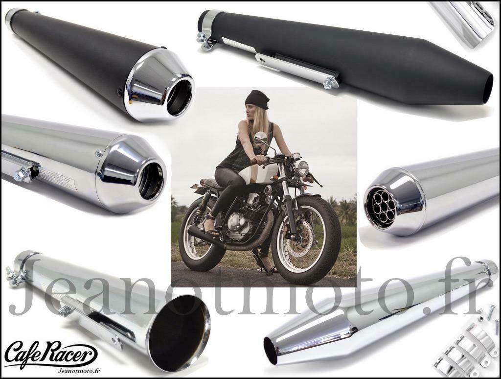 Pots & Silencieux d’échappements neufs pour Cafe-racer, Envoi, Neuf
