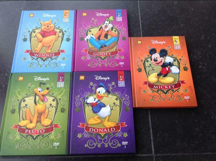 Disney verhaalboeken met DVD's in nieuwstaat, Boeken, Ophalen