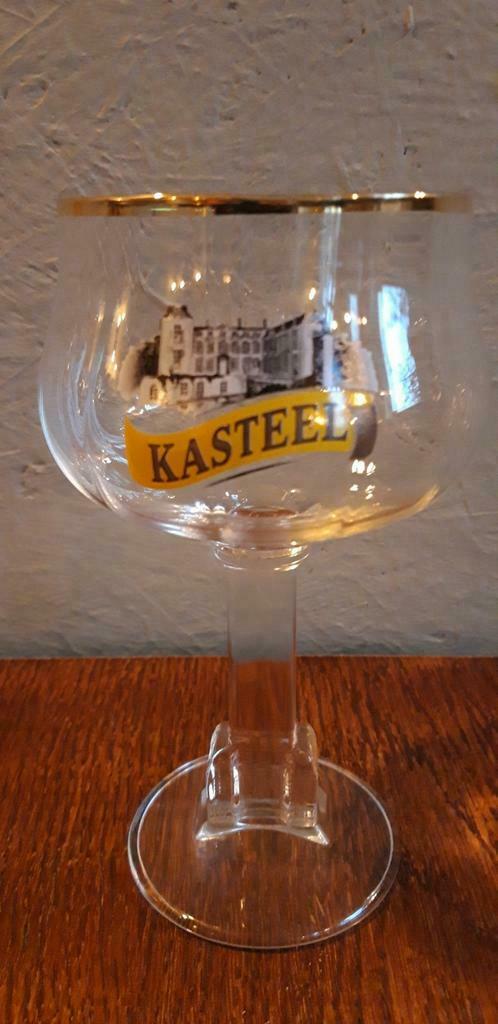 Kasteelbier bierglazen, Ophalen of Verzenden, Zo goed als nieuw