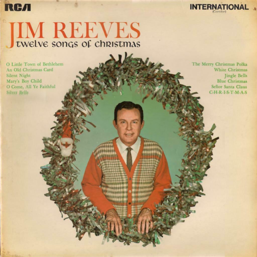 LP Jim Reeves: Twelve Songs Of Christmas, Ophalen, 12 inch