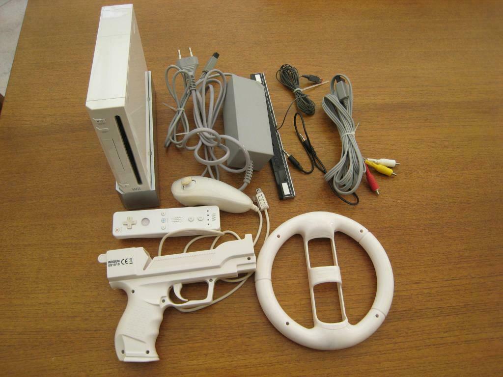 Console Wii Nintendo RVL001, Envoi, Utilisé, Avec volant