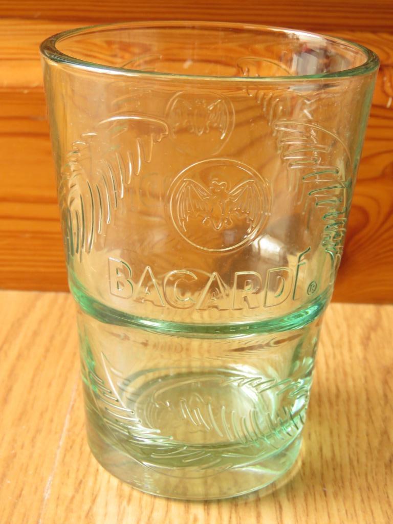 2 verres a mojito Bacardi avec motifs en surimpression, Enlèvement ou Envoi, Comme neuf, Autres types