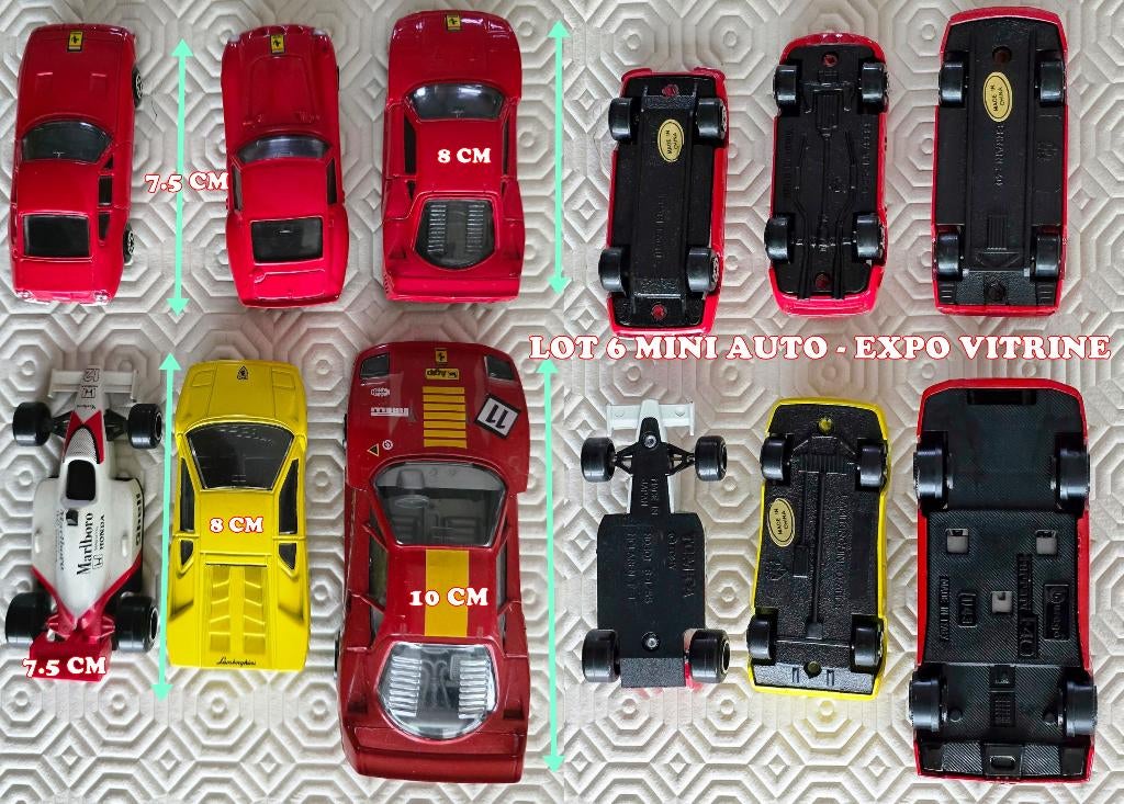 LOT 6 MINI-AUTO - ETALAGETENTOONSTELLING, Verzenden