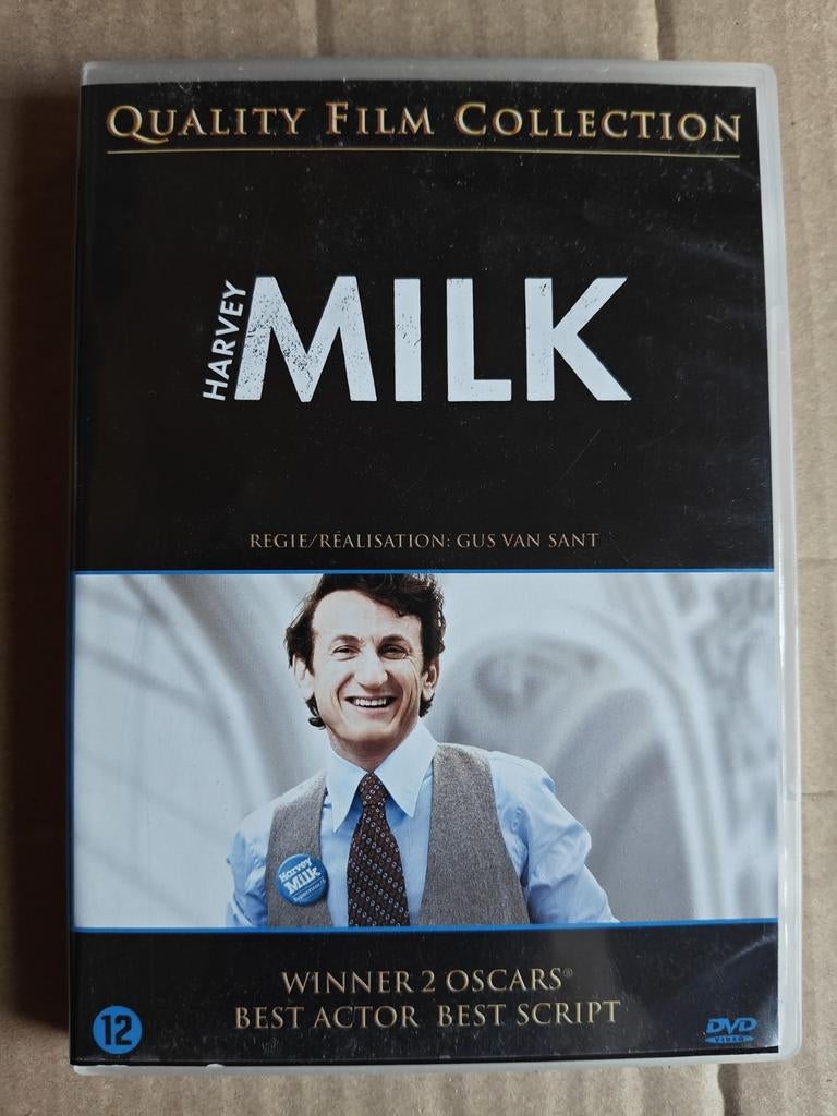 Harvey Milk - Gus Van Sant (Quality Film Collection), Vanaf 12 jaar, Ophalen of Verzenden, Zo goed als nieuw, Drama