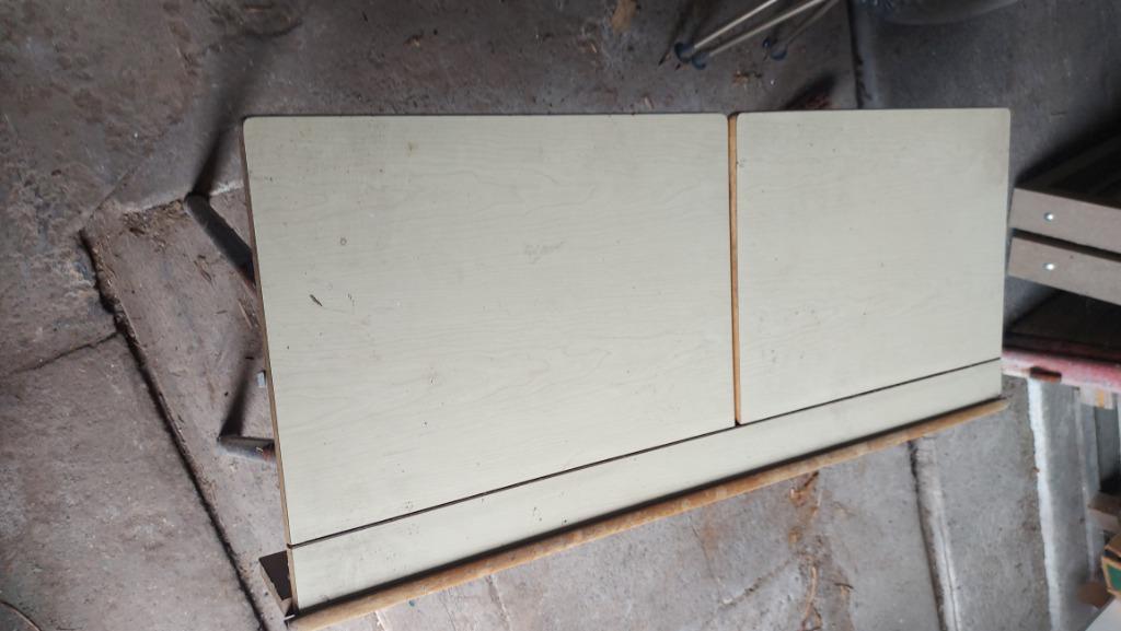 Oude schoolbank, Huis en Inrichting, Ophalen, Gebruikt