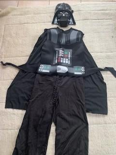 Darth Vader-kostuum, Ophalen of Verzenden, Zo goed als nieuw, 146 t/m 152, Jongen of Meisje