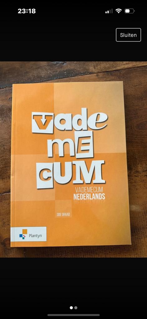 Vademecum Nederlands 3 de graad, Boeken, Schoolboeken, Ophalen of Verzenden, Nieuw