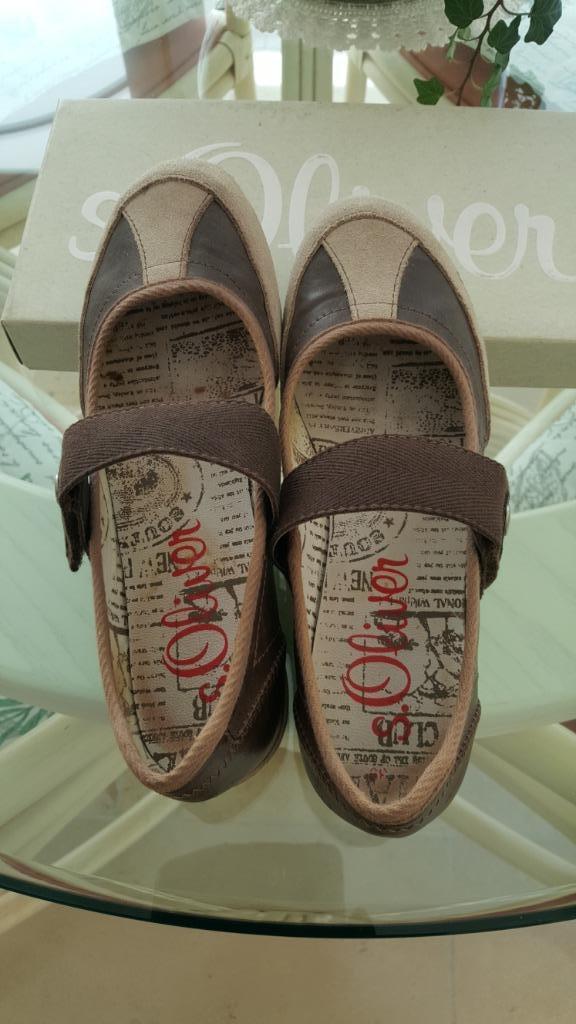 Chaussures type ballerine - brun beige, Vêtements | Femmes, Enlèvement ou Envoi, Brun, S.Oliver, Porté