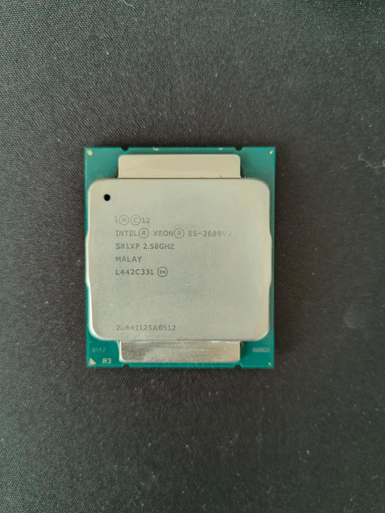 Intel Xeon E5-2680 v3 2,5 GHz processor, Gebruikt, Intel Xeon, LGA 2011-v3, 12-core