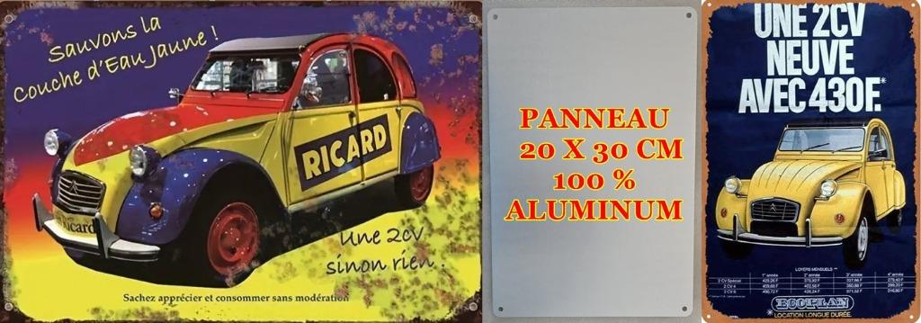 lot 2 panneaux Citroën, Envoi