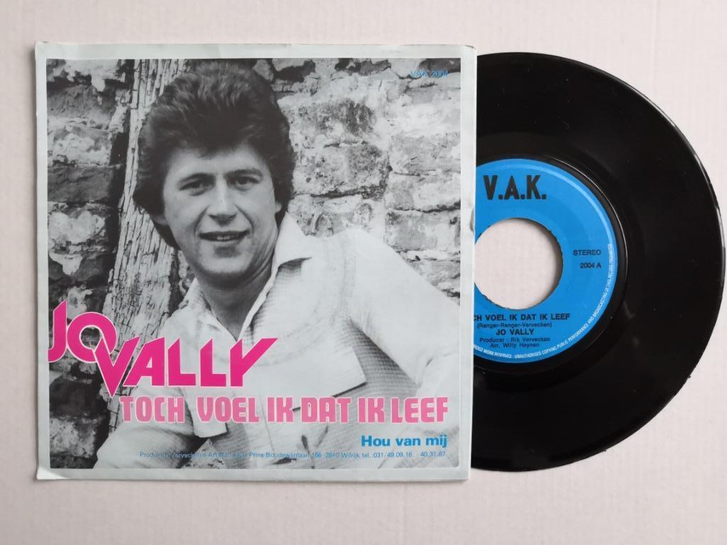 JO VALLY - Toch voel ik dat ik leef (single), Verzenden, 7 inch, Single, Zo goed als nieuw