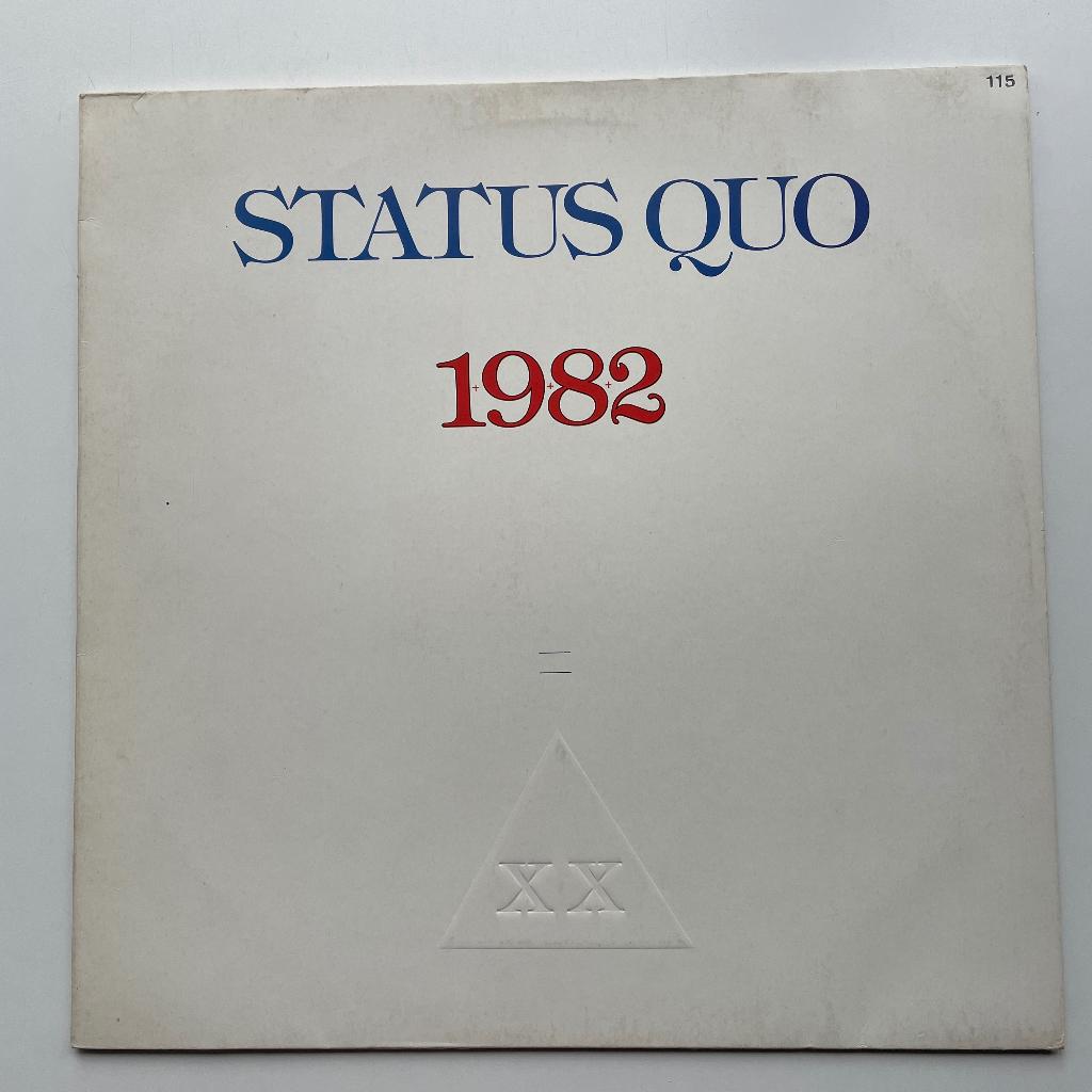 LP status Quo 1982, Ophalen, Zo goed als nieuw, 12 inch