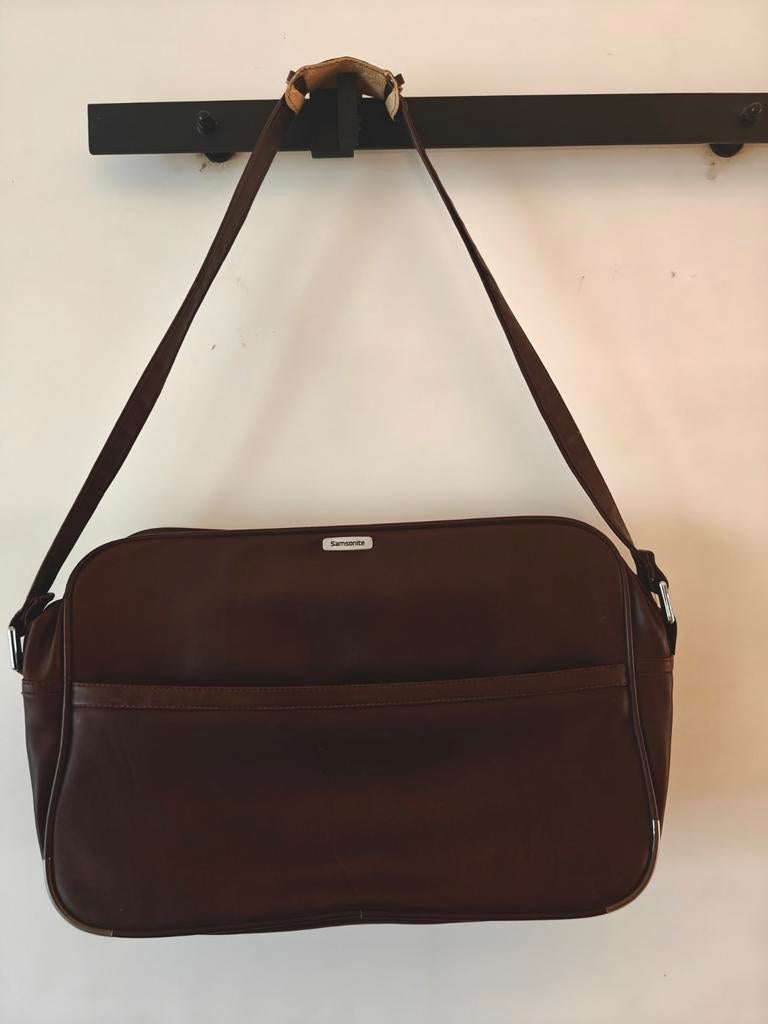 Vintage Samsonite schoudertas aktetas, Handtassen en Accessoires, Tassen | Schoudertassen, Ophalen of Verzenden