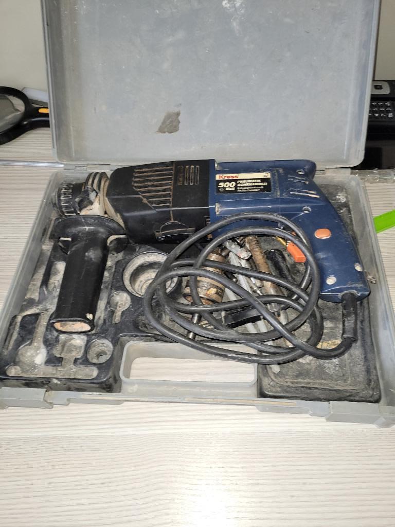 kress klopboormachine, Bricolage & Construction, Outillage | Foreuses, Enlèvement, Utilisé, Perceuse, Mécanisme de percussion