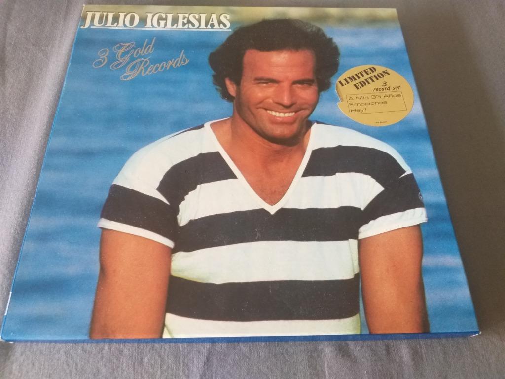 Julio  Iglesias (3 record set), Cd's en Dvd's, Ophalen of Verzenden, Gebruikt, 12 inch