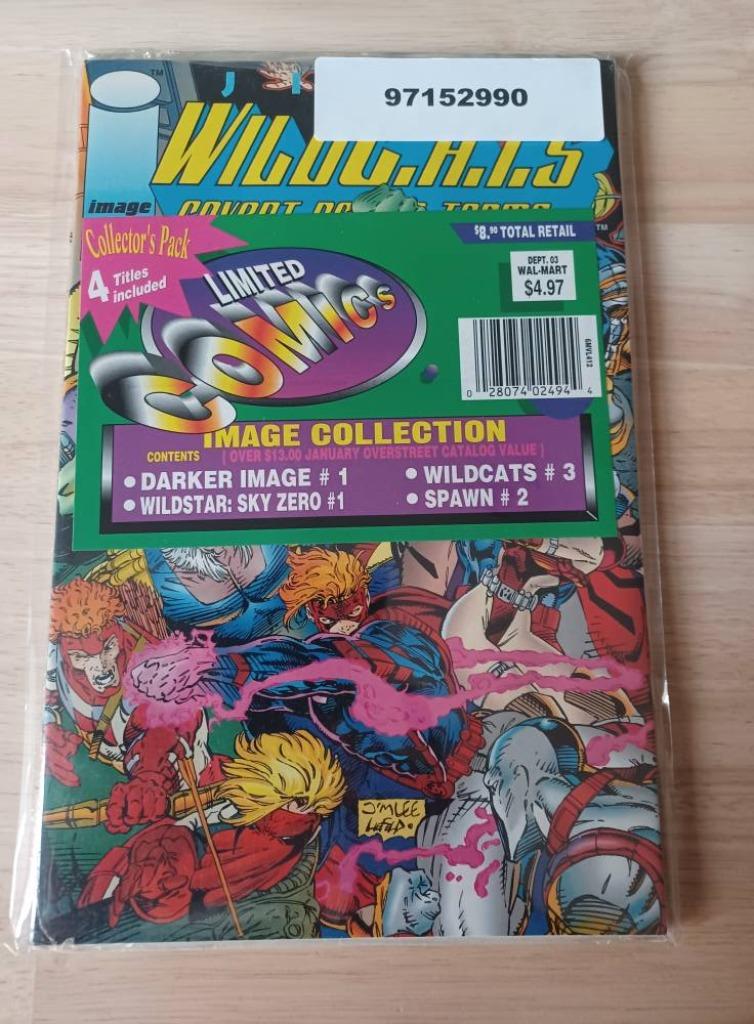 Wild Cats Special comic with Spawn and Collection Card 1993, Neuf, Image comics, Enlèvement ou Envoi, Plusieurs comics
