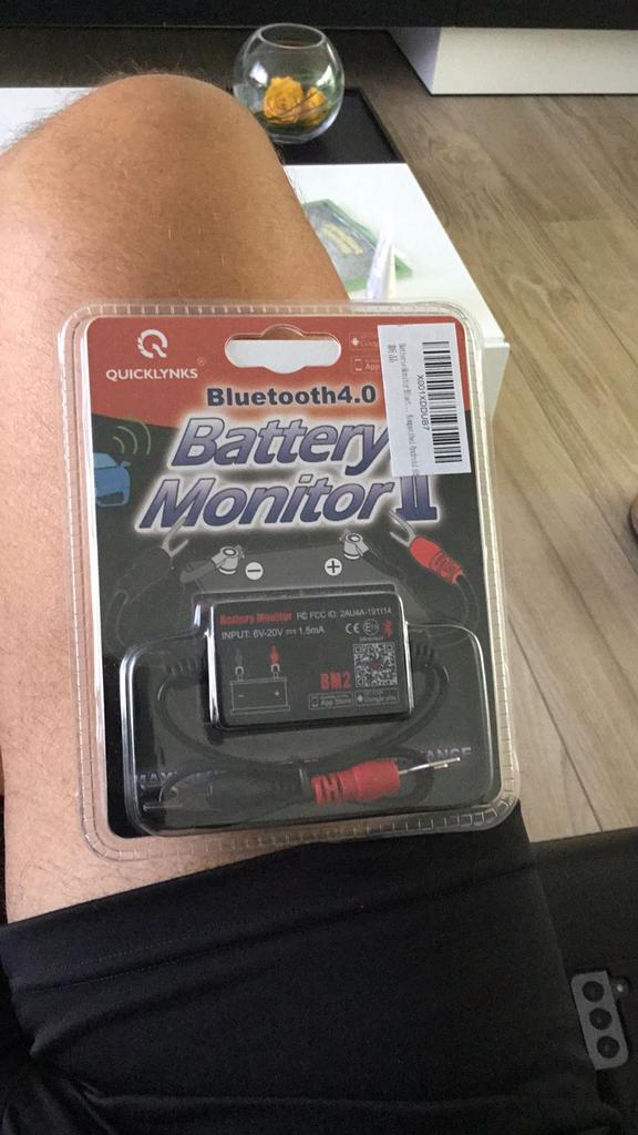 Batterij monitor met bluetooth, Caravanes & Camping, Enlèvement, Neuf