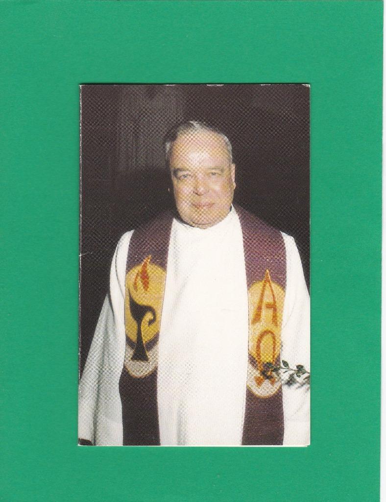DP Priester Georges Gheysens, Verzenden, Bidprentje
