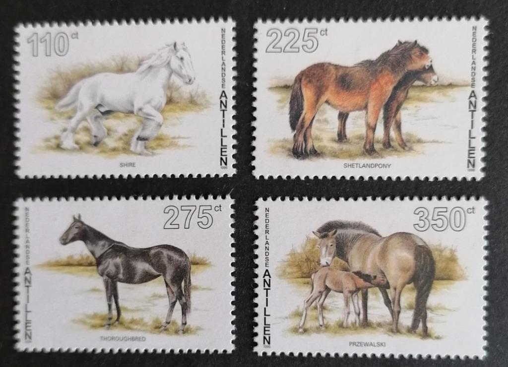 NED. ANTILLEN - serie paarden 1996, Verzenden, Postfris