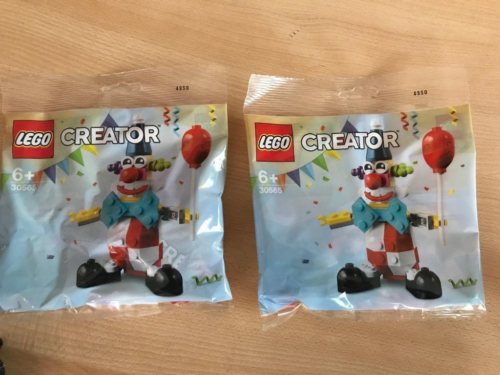 Lego creator 30565 verjaardag clown, Ophalen of Verzenden, Nieuw, Complete set, Lego
