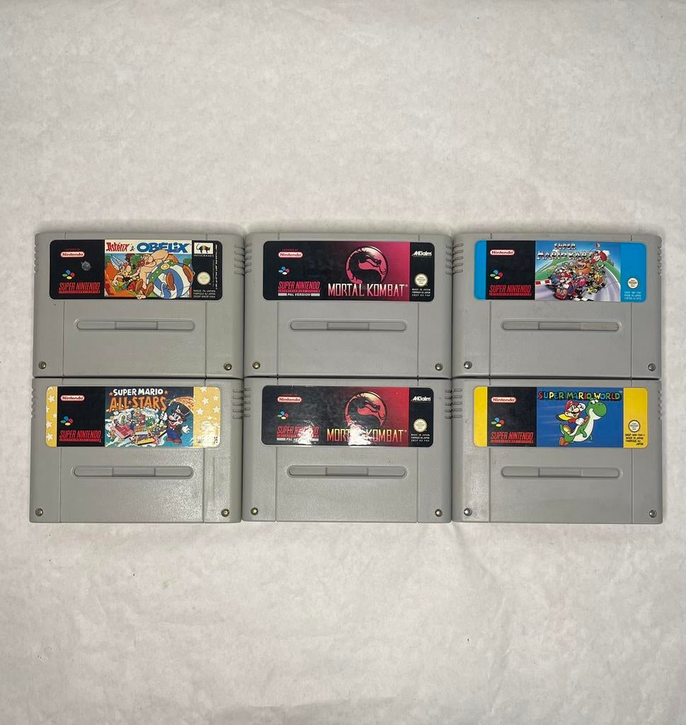 Super nintendo games, Games en Spelcomputers, Games | Nintendo Super NES, Refurbished, Platform, Ophalen of Verzenden